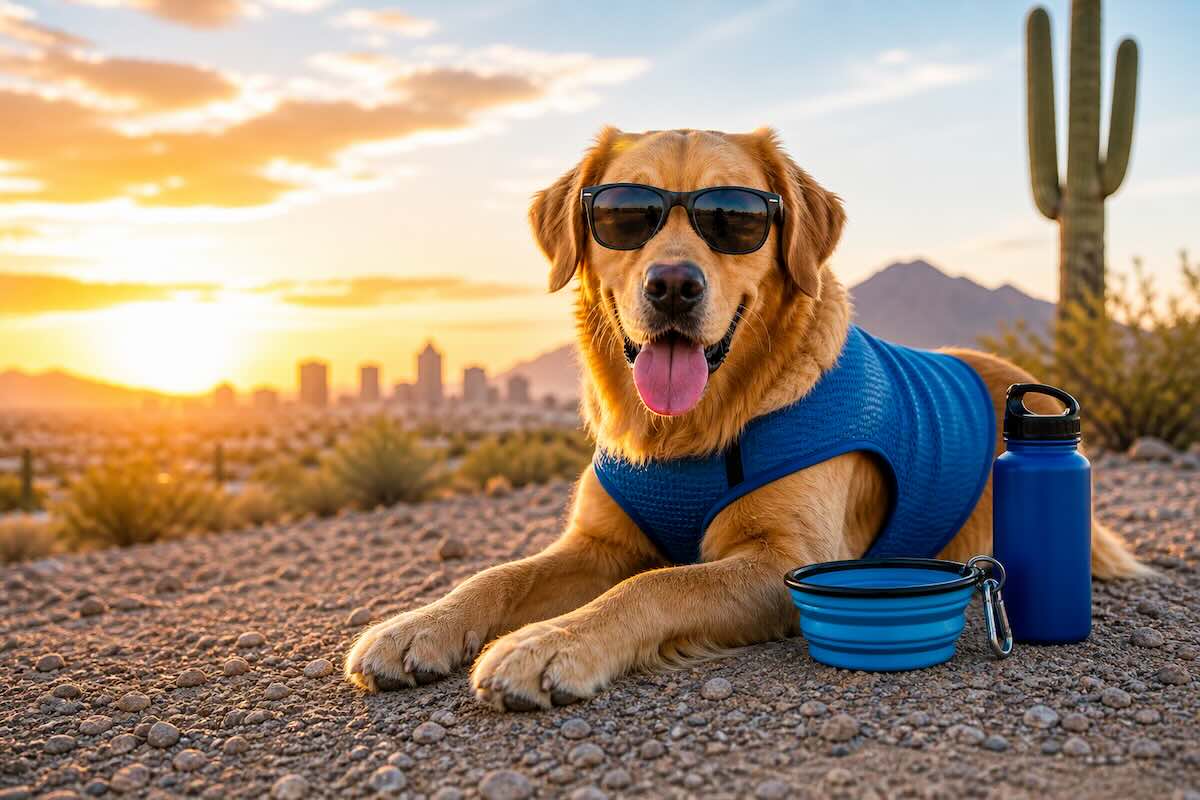 Summer for dogs in Phoenix